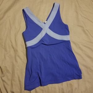 Lululemon Size 6 Blue Purple Indigo Top